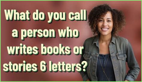 What do you call a person who writes books?