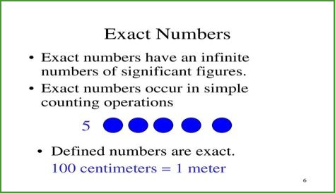 What is a number close to an exact number called?